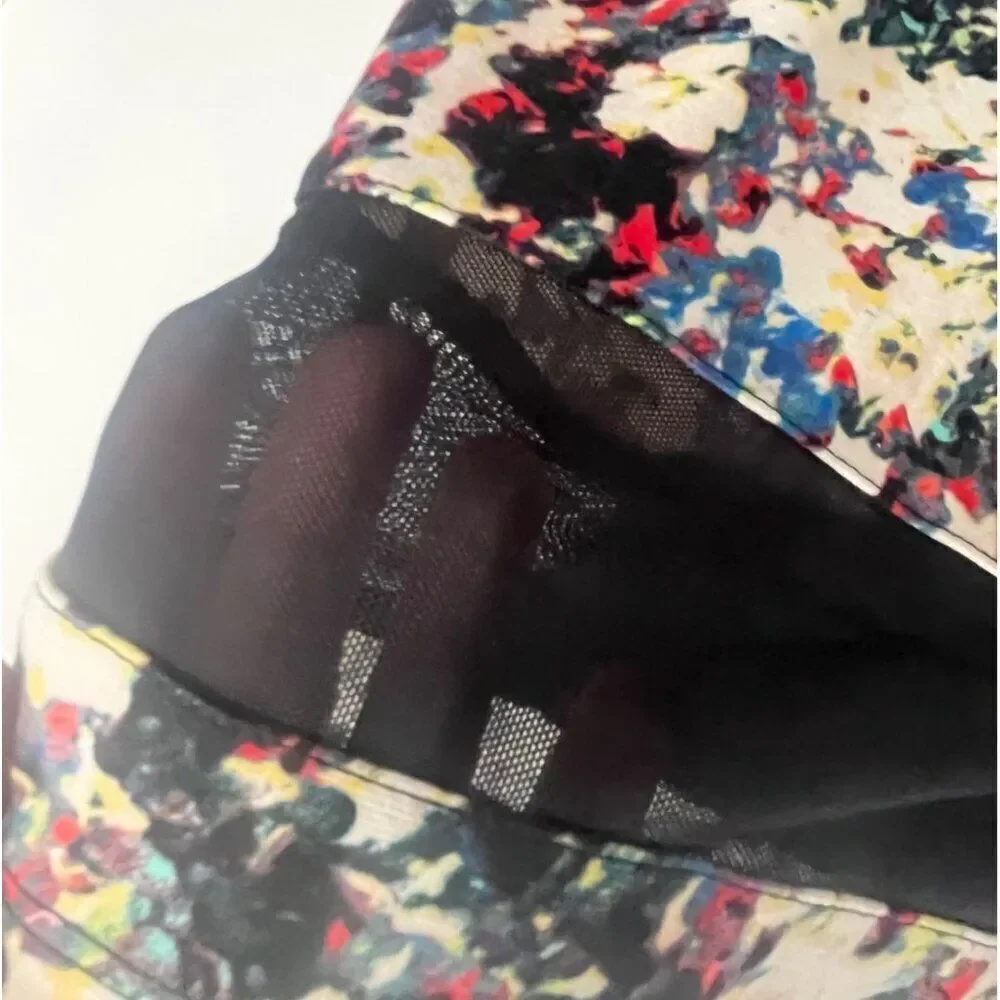 $59.00 Material Girl Junior’s Sleeveless Floral Print Bodyco, Multi, Size S - Picture 13 of 14